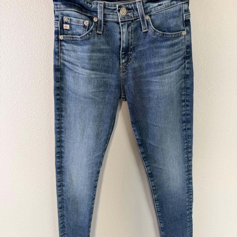 AG Farrah Ankle High Rise Skinny Jeans 16 Years Lithium Denim Casual Women’s 23 - Picture 5 of 12